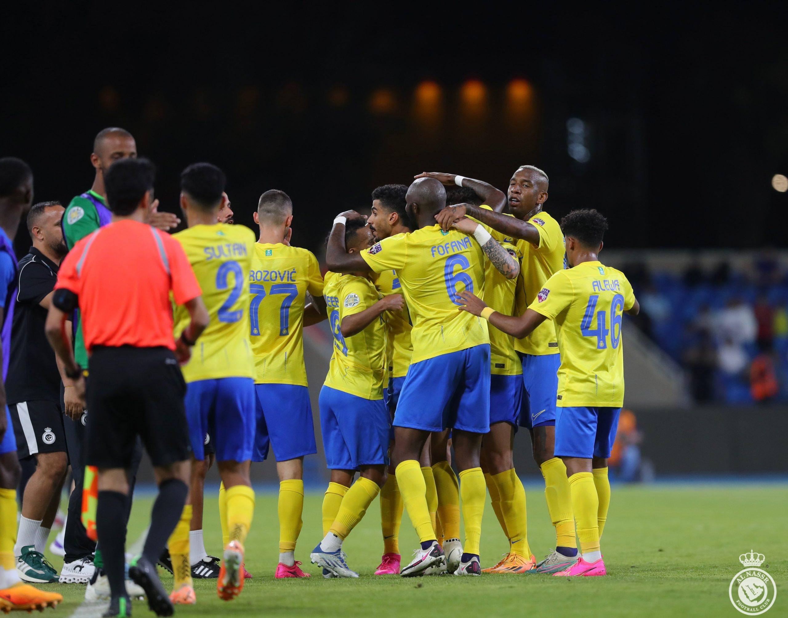 بعد الانتصار على الاتحاد المنستيري حظوظ النصر السعودي في التأهل من المجموعة 