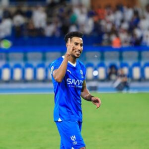 سالم الدوسري لاعب الهلال السعودي 