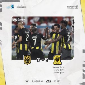 نتيجة مباراة الاتحاد وأوكمك في دوري أبطال أسيا