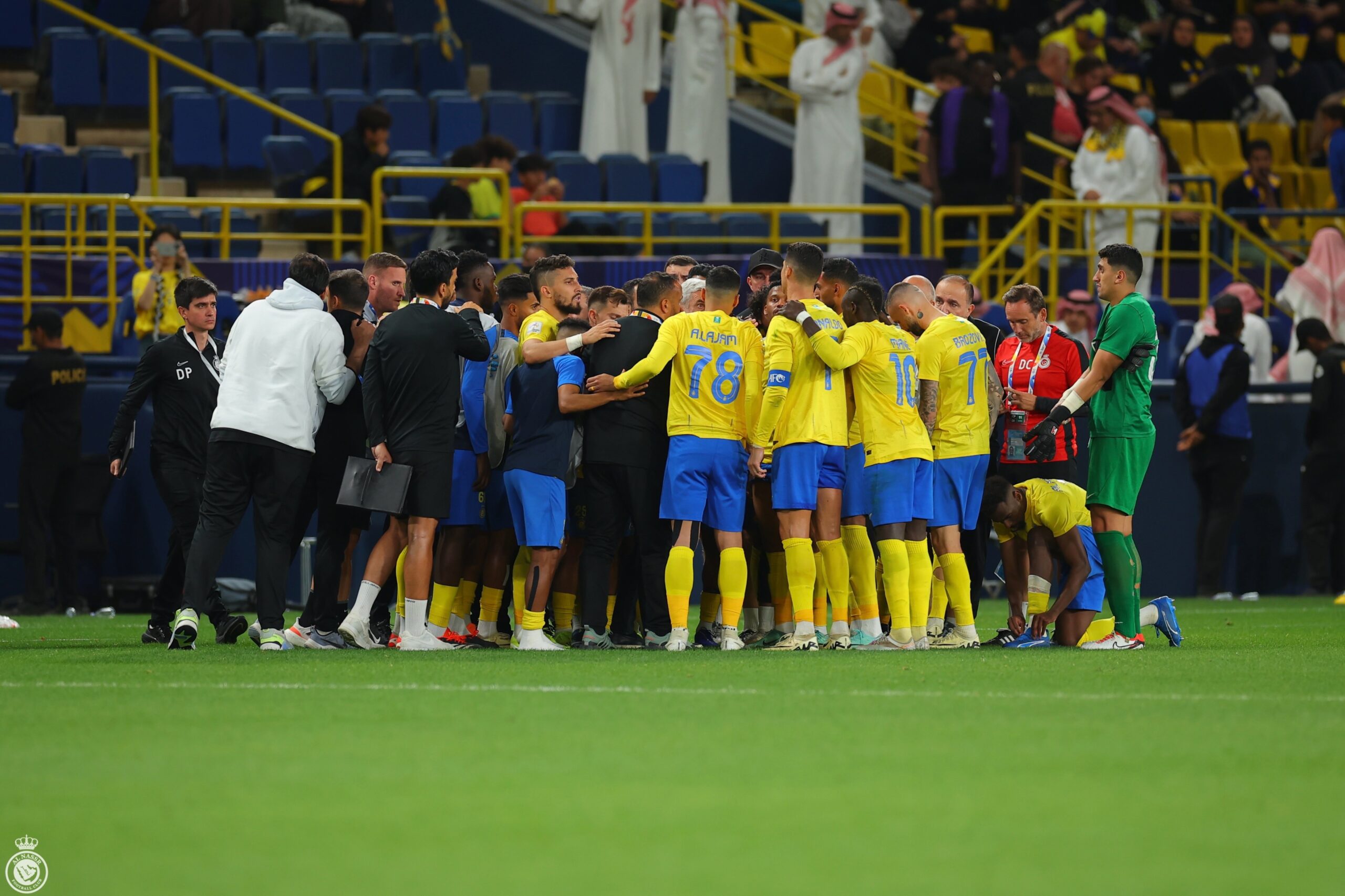 نادي النصر: رونالدو يعد بالعودة القوية بعد الخروج من دوري الأبطال